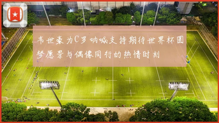 韦世豪为C罗呐喊支持期待世界杯圆梦愿景与偶像同行的热情时刻